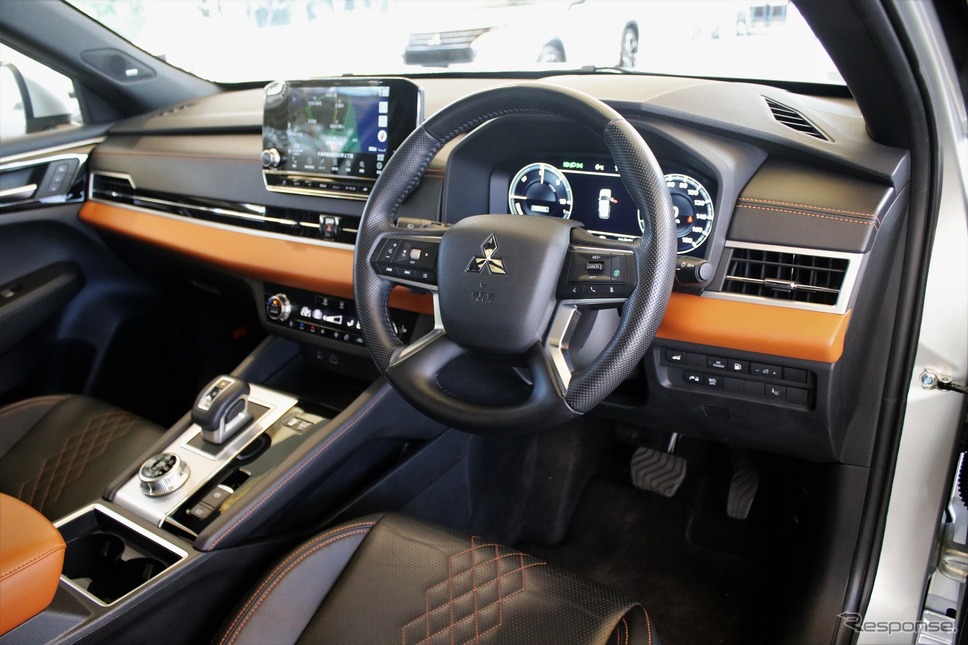 三菱 アウトランダーPHEV《写真撮影 内田俊一》