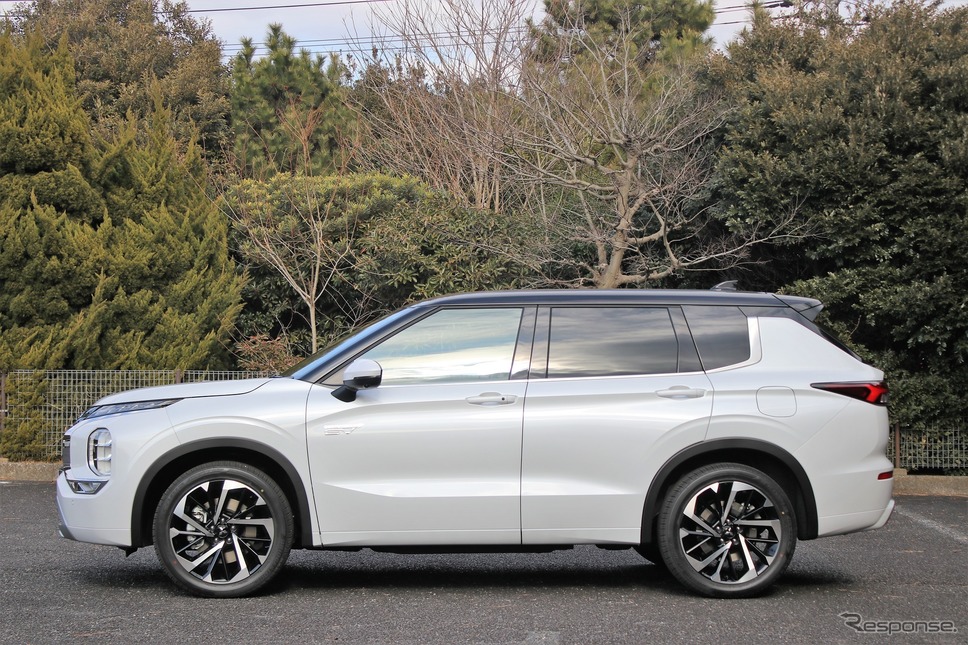 三菱 アウトランダーPHEV《写真撮影 内田俊一》