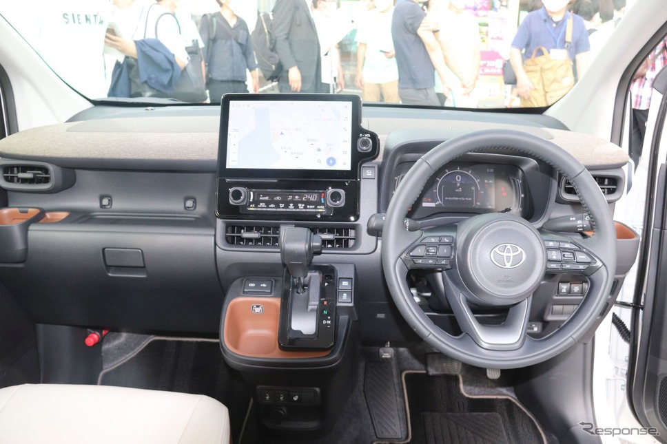 新型トヨタ・シエンタ発表《写真撮影 中尾真二》