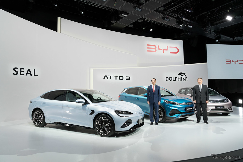 BYD、日本の乗用EV市場に参入《写真提供 BYDジャパン》