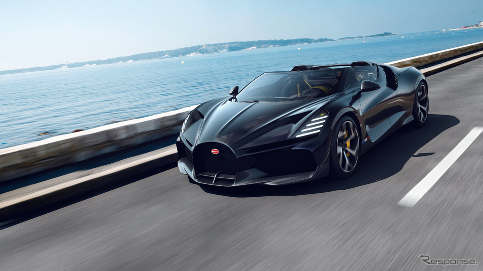 ブガッティのロードスター「ミストラル」《photo by Bugatti》