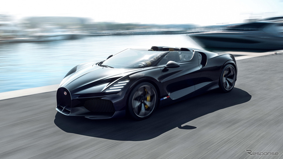 ブガッティのロードスター「ミストラル」《photo by Bugatti》