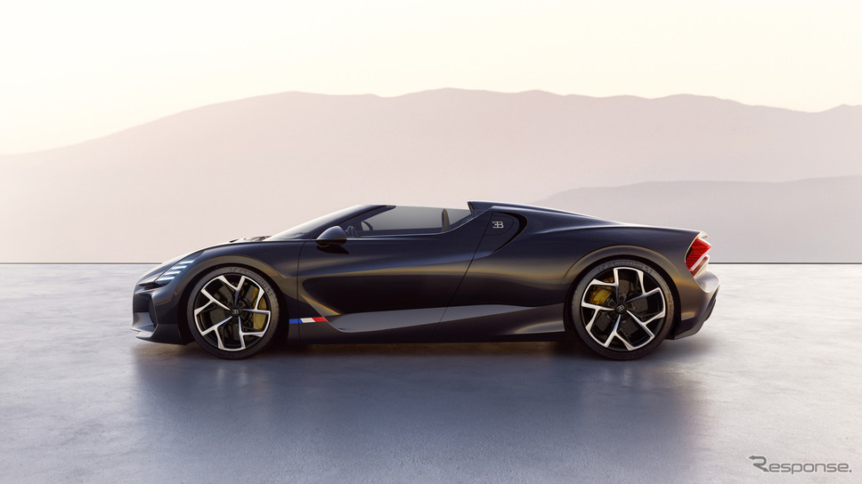 ブガッティのロードスター「ミストラル」《photo by Bugatti》