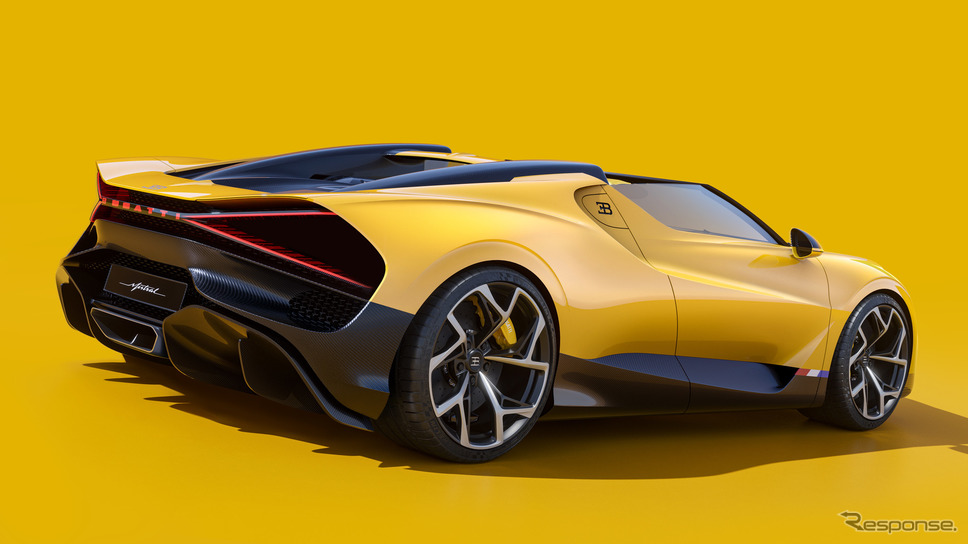 ブガッティのロードスター「ミストラル」《photo by Bugatti》
