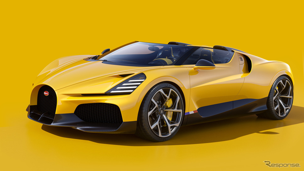 ブガッティのロードスター「ミストラル」《photo by Bugatti》