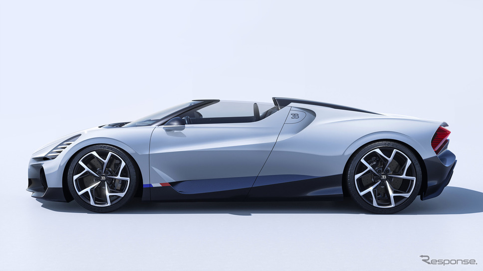 ブガッティのロードスター「ミストラル」《photo by Bugatti》