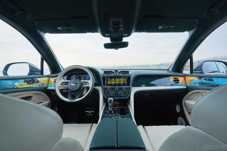 ベントレー・ベンテイガ EWB をベースにした「マリナー・ギャラリー」《photo by Bentley》