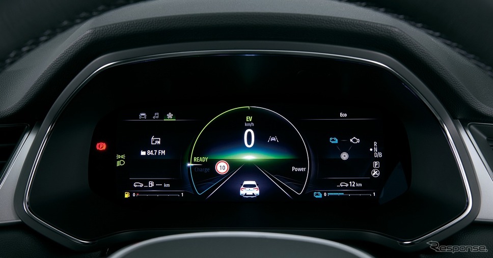ルノー キャプチャー E-TECH HYBRID インストゥルメントパネル《写真提供 ルノー・ジャポン》