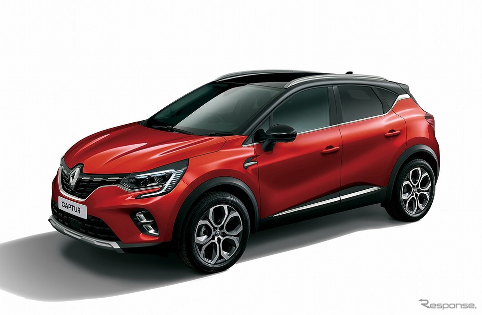 ルノー キャプチャー E-TECH HYBRID(ルージュ フラムM×ノワール エトワールM)《写真提供 ルノー・ジャポン》