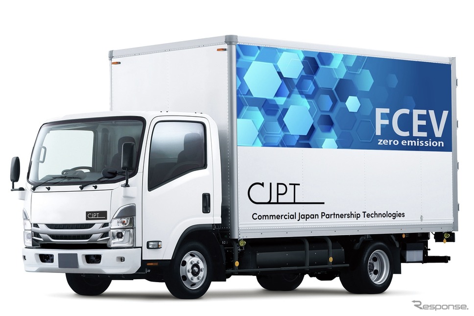 CJPTで企画・開発している量販燃料電池小型トラック《写真提供 トヨタ自動車》
