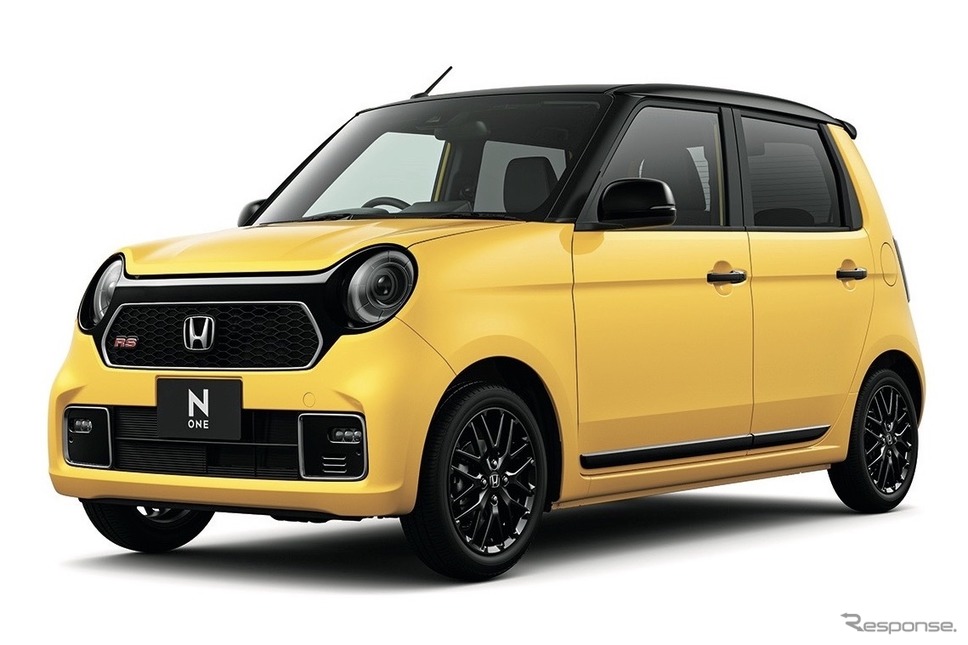 ホンダN-ONE RS、プレミアムイエロー・パールII&ブラック《写真提供 ホンダ》