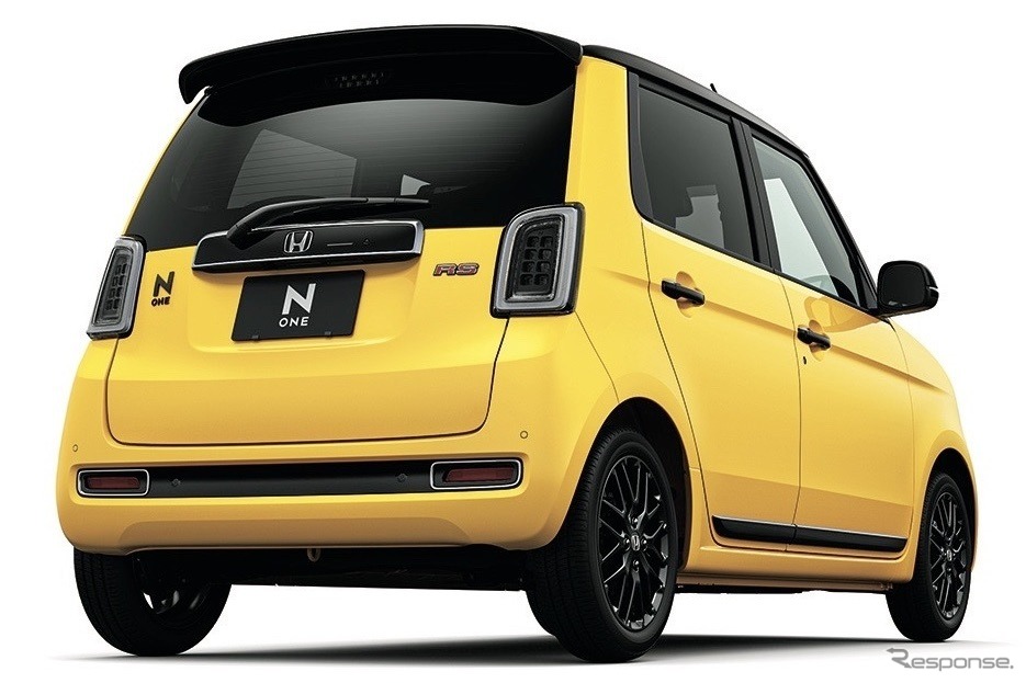 ホンダN-ONE RS、プレミアムイエロー・パールII&ブラック《写真提供 ホンダ》
