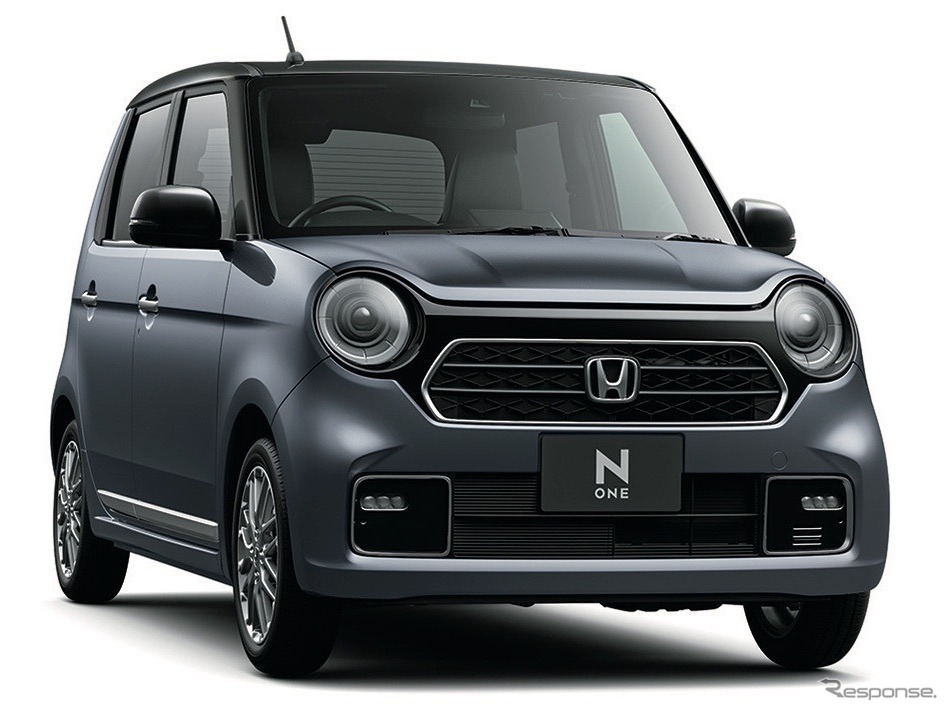 ホンダN-ONE Premium、メテオロイドグレー・メタリック&ブラック《写真提供 ホンダ》