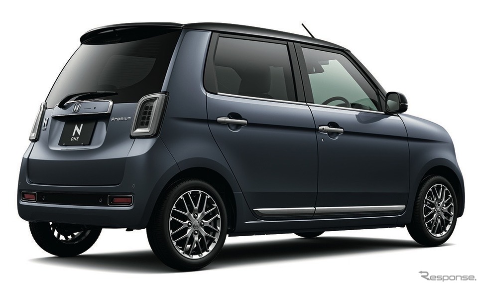 ホンダN-ONE Premium、メテオロイドグレー・メタリック&ブラック《写真提供 ホンダ》