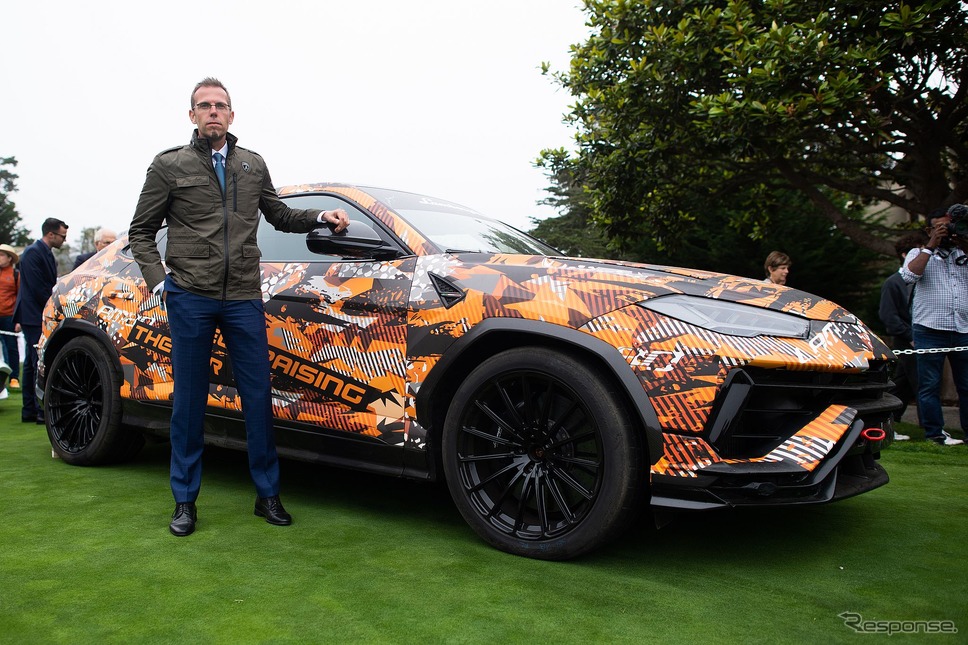 ランボルギーニ・ウルス・ペルフォルマンテ のパイクスピークのSUV新記録車両《photo by Lamborghini》
