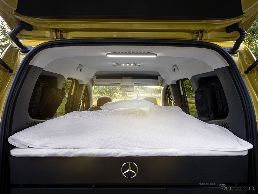 メルセデスベンツ Tクラス の「マルコポーロ・モジュール」《photo by Mercedes-Benz》