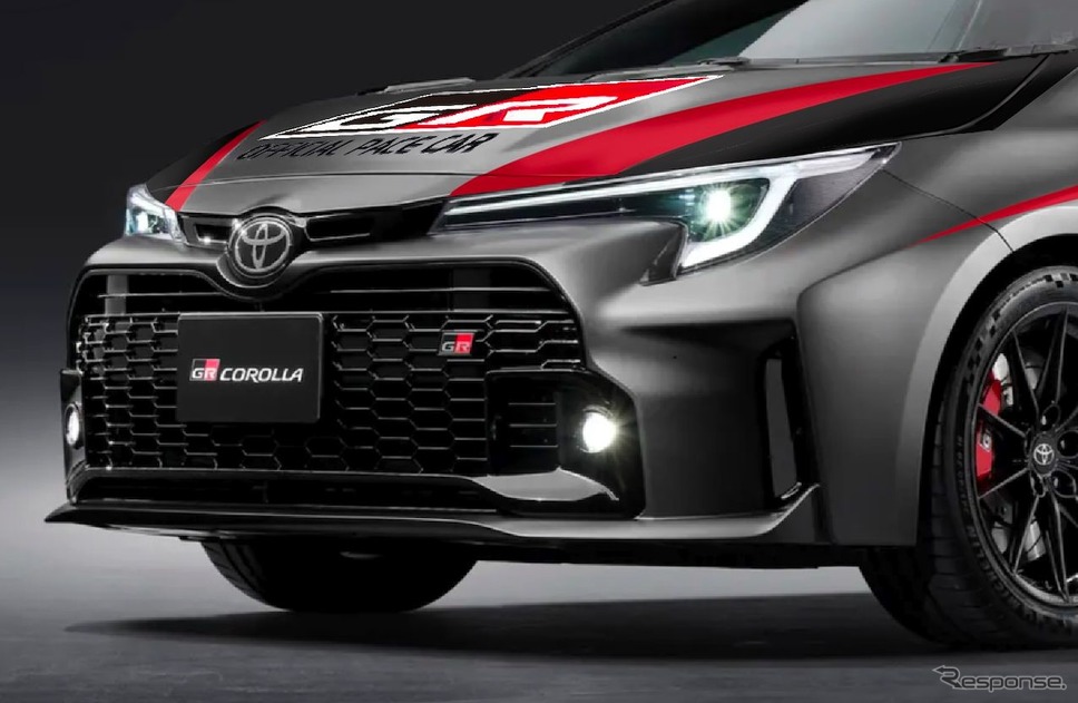 トヨタ GR カローラ のペースカー仕様《photo by Toyota》