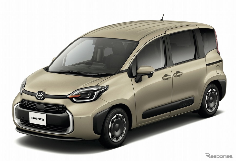 トヨタ・シエンタ:ベージュ《写真提供 トヨタ自動車》