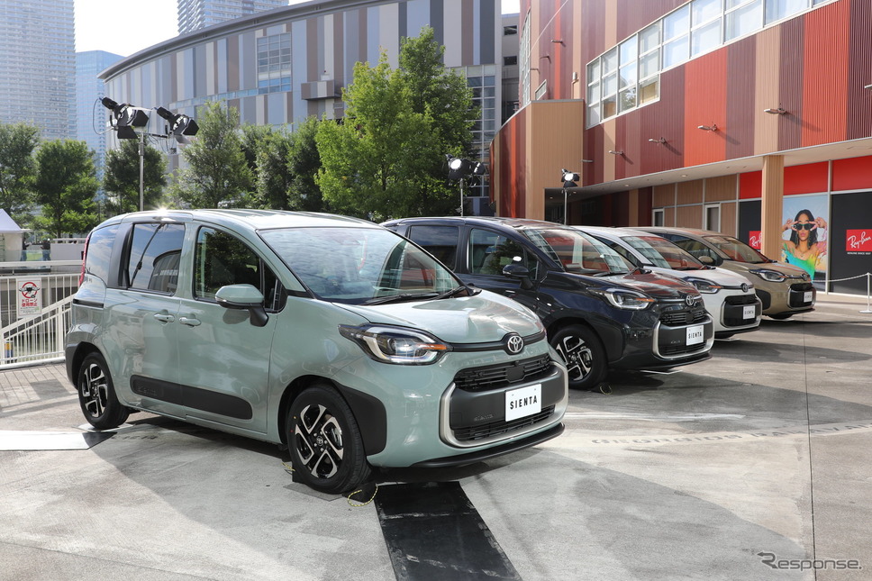 トヨタ シエンタ 新型《写真提供 トヨタ自動車》