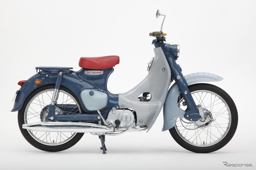 ホンダ・スーパーカブC100(1958年)《写真提供 本田技研工業》
