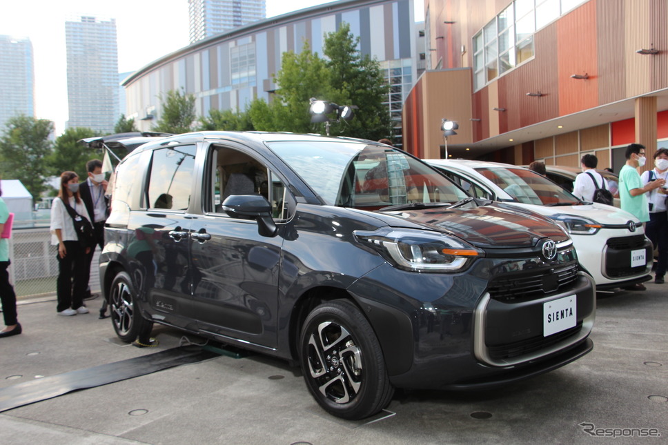 トヨタ・シエンタ新型《写真撮影 吉田瑶子》