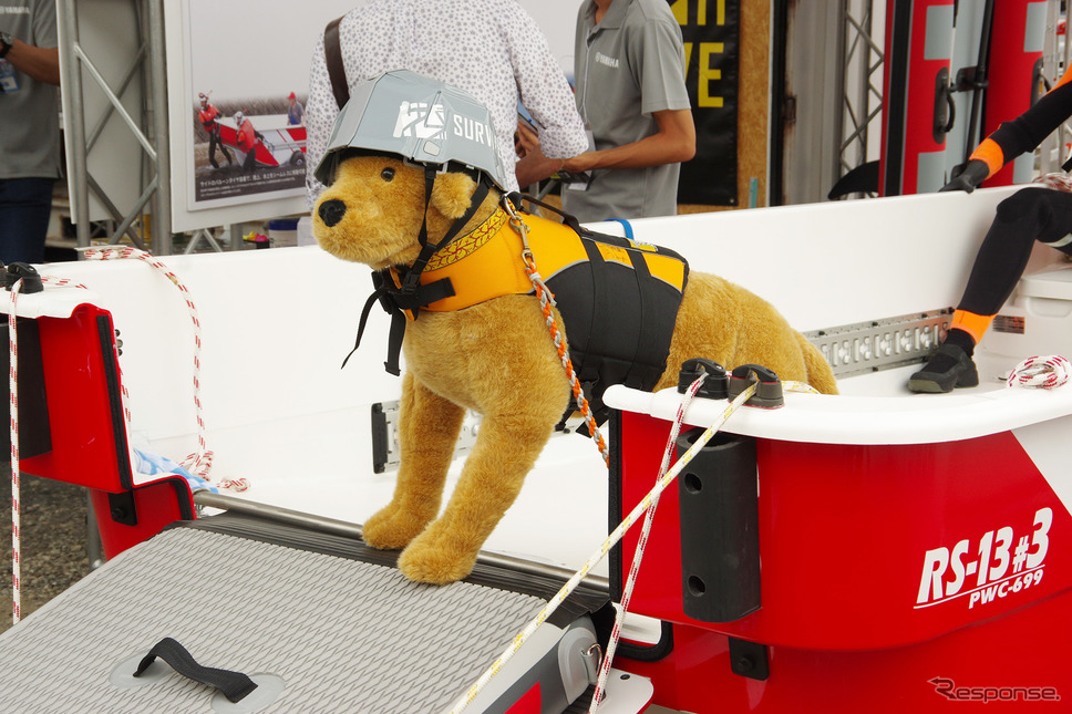 洪水・水難救助艇の「RS-13」（RESCUE EXPO in 立川）《写真撮影 宮崎壮人》