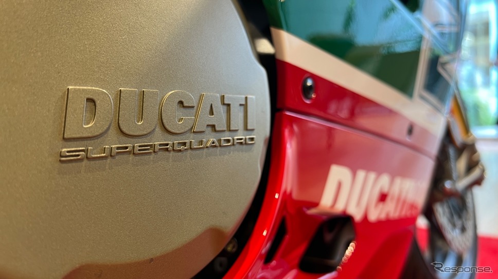 「Ducati meets Poltrona Frau」《写真撮影 後藤 竜甫》