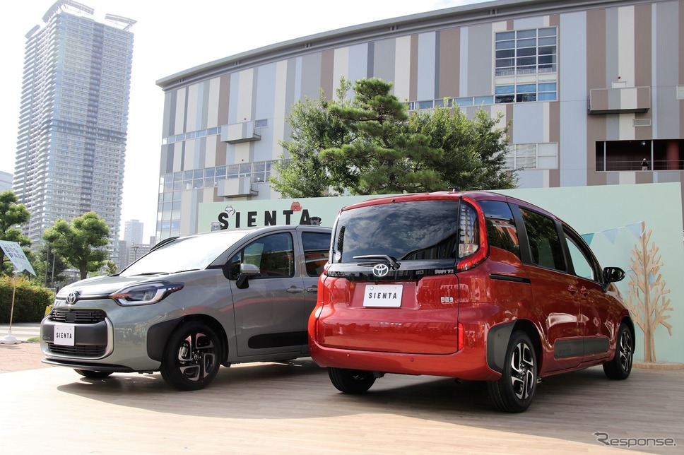 トヨタ・シエンタ新型《写真撮影 内田俊一》