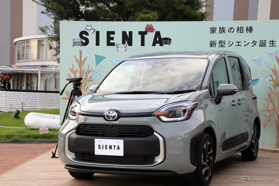 トヨタ・シエンタ新型《写真撮影 内田俊一》
