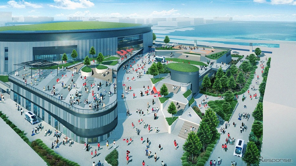 TOKYO A-ARENA(仮称)《画像提供 トヨタ自動車》