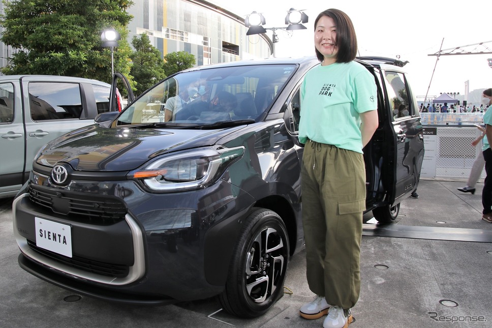 トヨタ自動車東日本デザイン部第1デザイン室の荒田海優さん《写真撮影 内田俊一》
