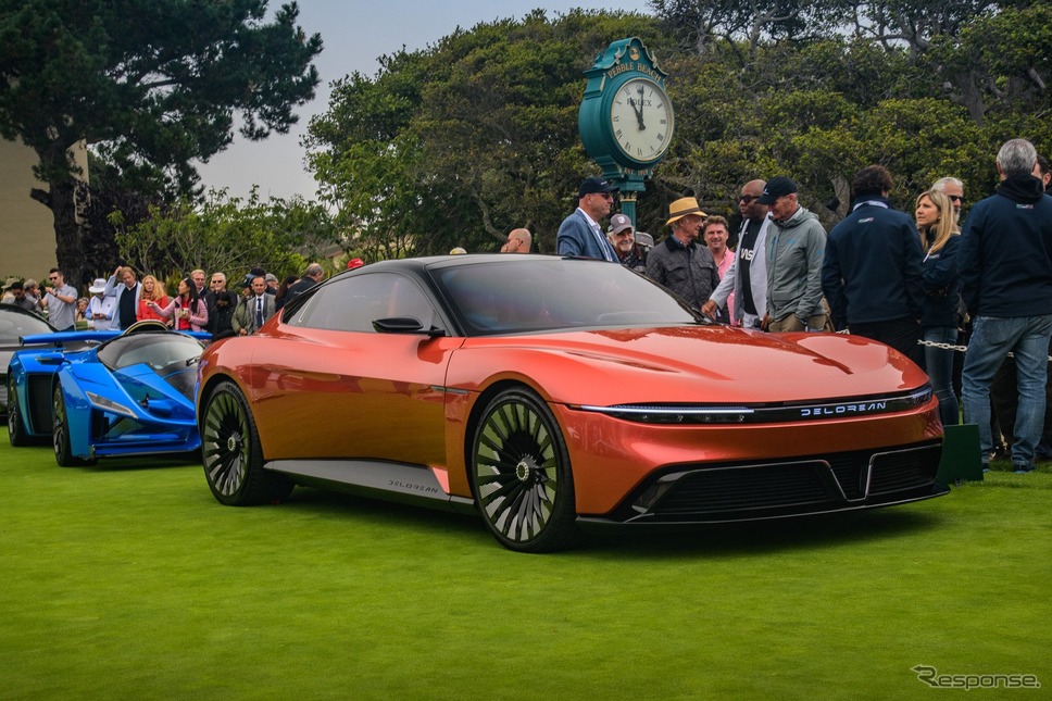 デロリアン・アルファ5(ペブルビーチ2022)《photo by DeLorean Motor Company 》
