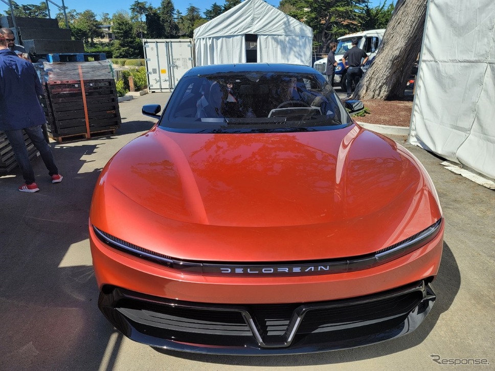 デロリアン・アルファ5(ペブルビーチ2022)《photo by DeLorean Motor Company 》