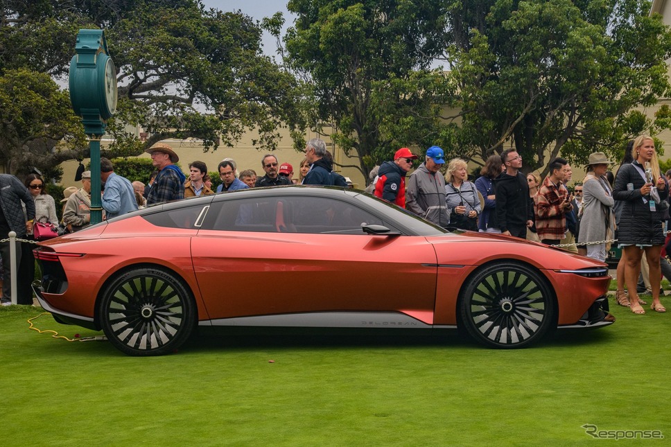 デロリアン・アルファ5(ペブルビーチ2022)《photo by DeLorean Motor Company 》