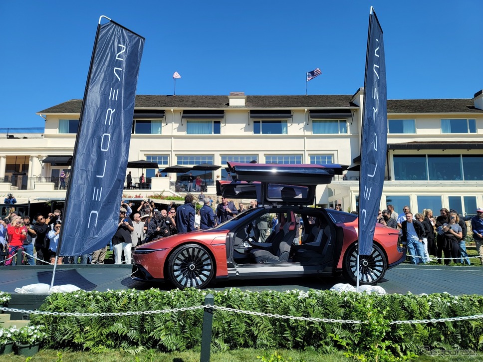 デロリアン・アルファ5(ペブルビーチ2022)《photo by DeLorean Motor Company 》