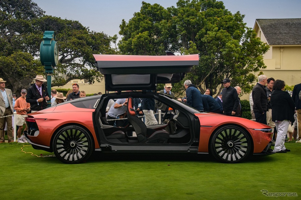 デロリアン・アルファ5(ペブルビーチ2022)《photo by DeLorean Motor Company 》
