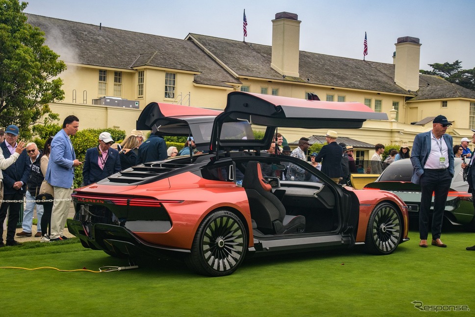 デロリアン・アルファ5(ペブルビーチ2022)《photo by DeLorean Motor Company 》