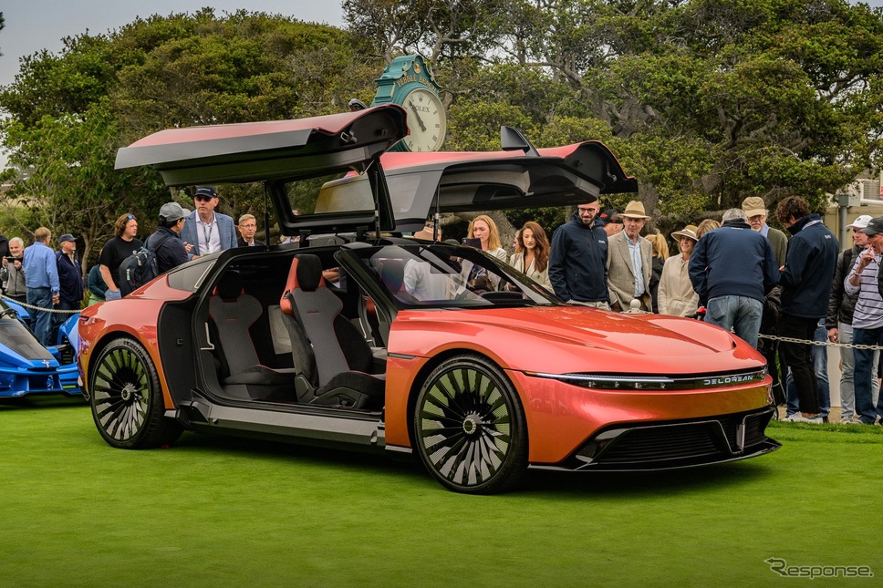デロリアン・アルファ5(ペブルビーチ2022)《photo by DeLorean Motor Company 》