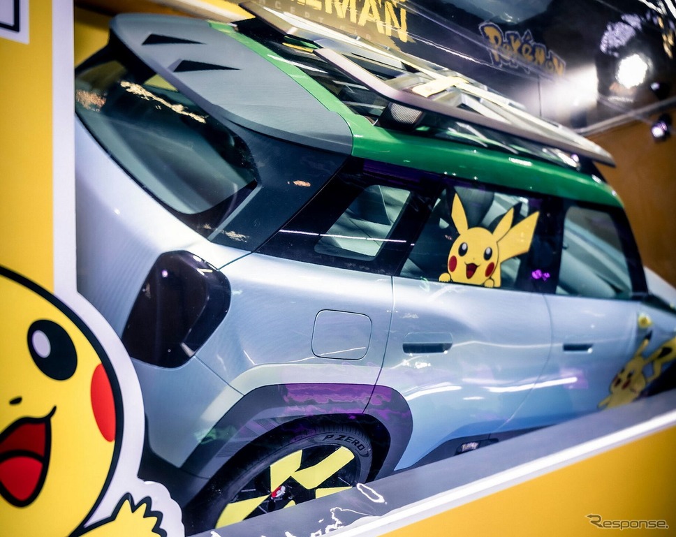 MINI コンセプト・エースマン with ポケモンモード《photo by MINI》