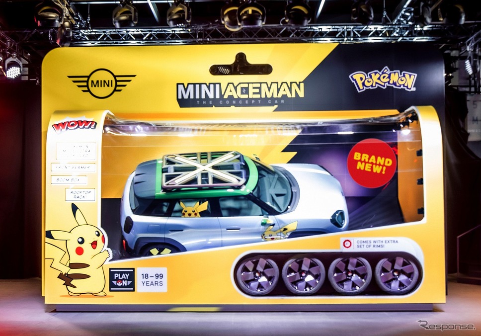 MINI コンセプト・エースマン with ポケモンモード《photo by MINI》