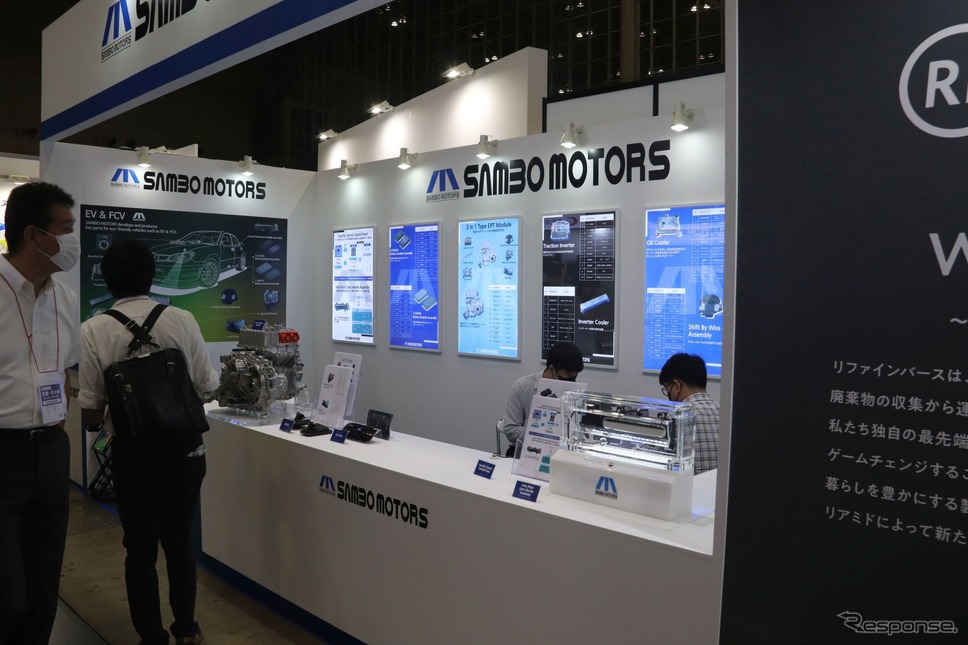 電動化支援ソリューション:オートモーティブワールド秋(2022)《写真撮影 中尾真二》