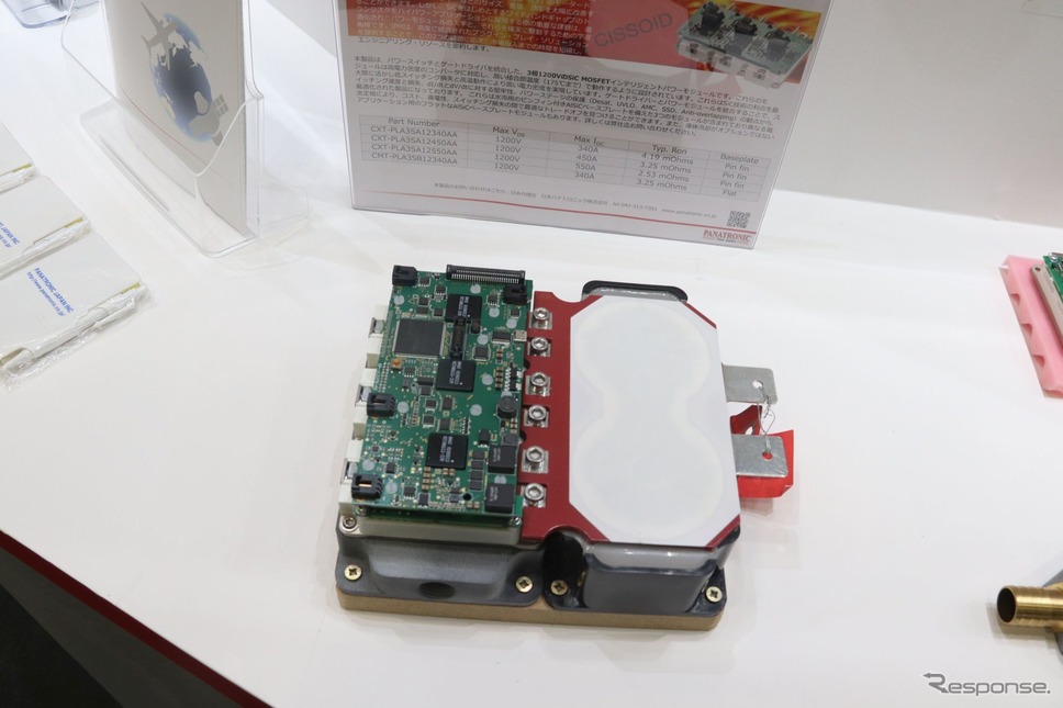 SiC MOSFETのインバータ《写真撮影 中尾真二》