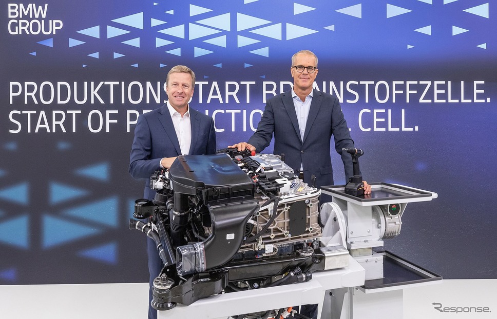 BMWのドイツ・ミュンヘン工場で生産を開始した燃料電池システム《photo by BMW》