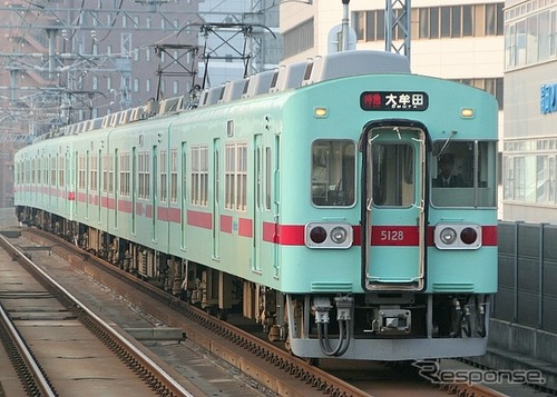 9月5日は夜から運行を見合わせる天神大牟田線。《写真提供 西日本鉄道》