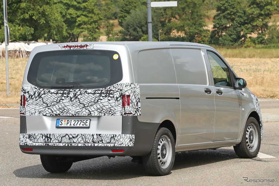 メルセデスベンツ Vito(ヴィート)改良新型プロトタイプ(スクープ写真)《APOLLO NEWS SERVICE》