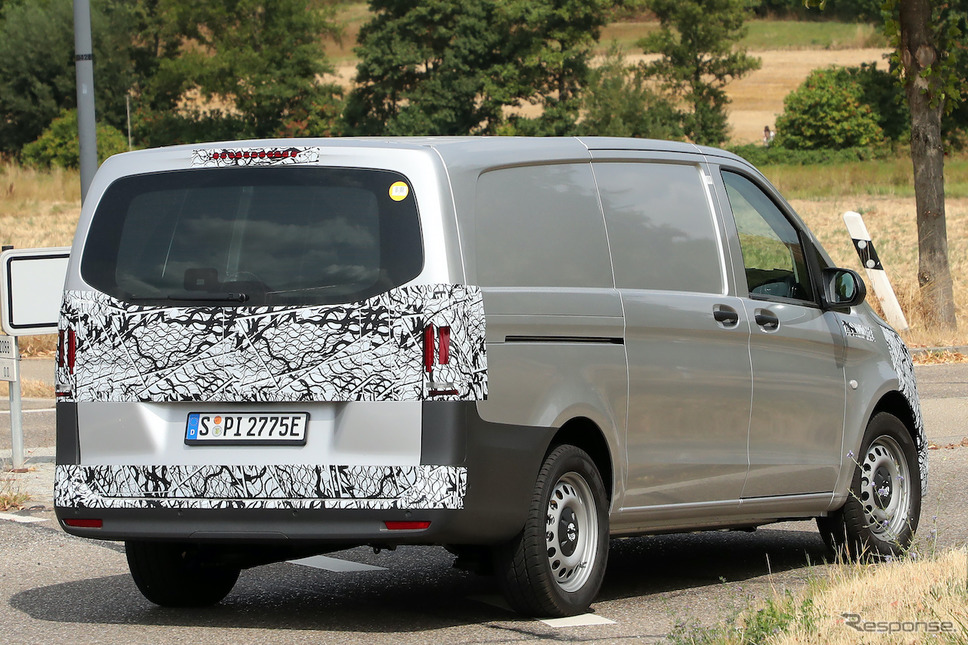 メルセデスベンツ Vito(ヴィート)改良新型プロトタイプ(スクープ写真)《APOLLO NEWS SERVICE》
