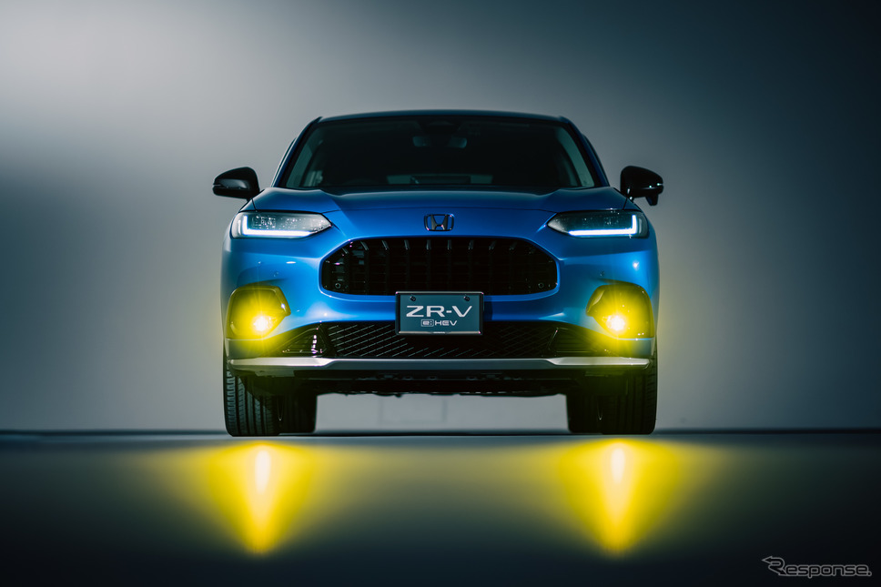 LEDフォグライトはホワイトとイエローから選択可能(ホンダ ZR-V 純正アクセサリー)《写真撮影 小林岳夫》