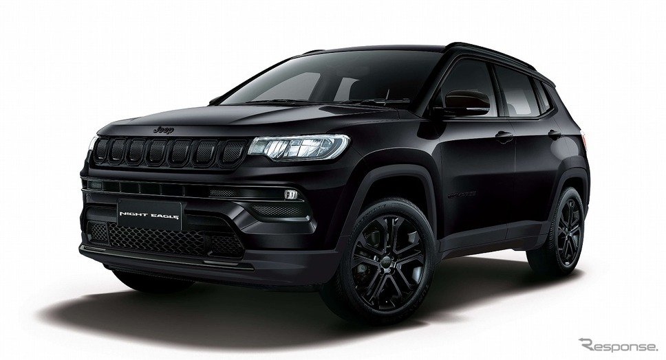 ジープ コンパス ナイトイーグル(ブリリアントブラッククリスタル)《写真提供 Jeep》