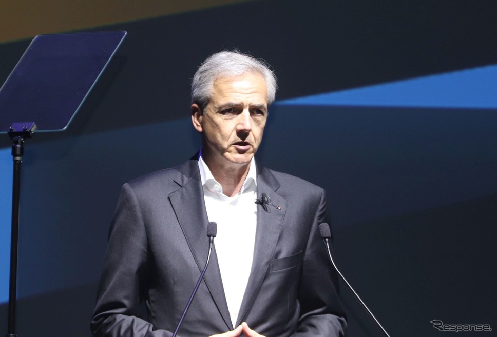 三菱ふそうトラックバス 代表取締役社長・CEO カール・デッペン氏《写真撮影 中尾真二》