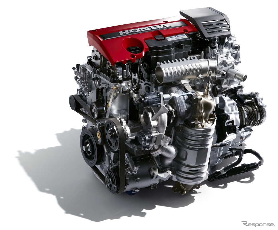 K20C型直列4気筒DOHC・VTECターボ(ホンダ シビックタイプR)《写真提供 本田技研工業》